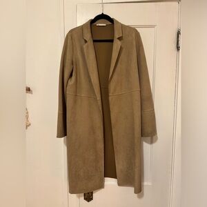 Zara Faux Suede Jacket